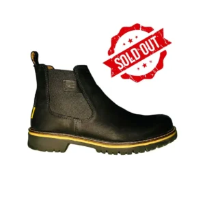 Camel Active Men’s Chelsea Boots – Size UK 7/ EU 41, Barely Used, Black Leather