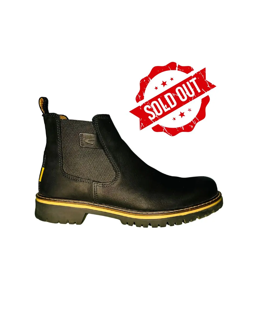 Camel Active Men’s Chelsea Boots – Size UK 7/ EU 41, Barely Used, Black Leather