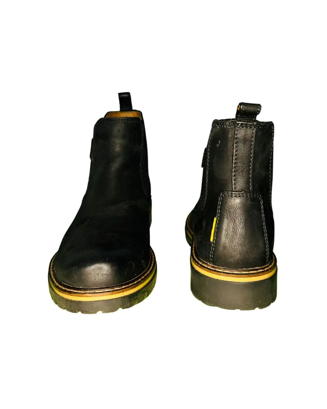 Camel Active Men’s Chelsea Boots – Size UK 7/ EU 41, Barely Used, Black Leather - Image 4