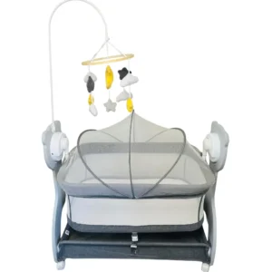 Mee Mee Sweet Love Automatic Electric Cradle – Barely Used, Remote-Controlled with Accessories