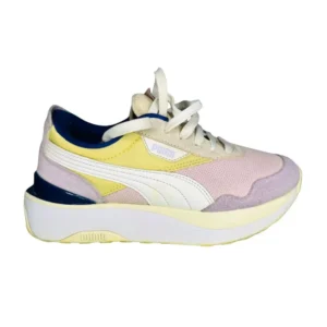 Puma Cruise Rider Women’s Sneakers – Size UK 4 / EU 37, Pastel Colorblock, Excellent Condition