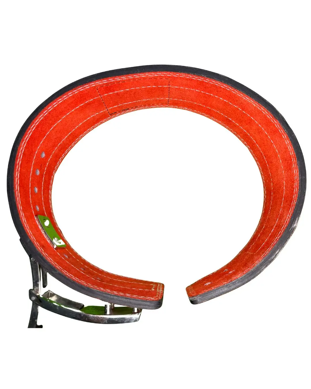 Kobo 10mm Lever Belt – Genuine Leather, 4” Wide Back Support for Weightlifting & Powerlifting, Small - Image 5