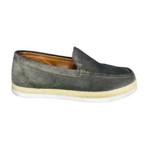 Da Vinci Green Suede Loafers – EUR 41 / UK 7, Good Condition