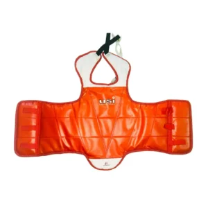 USI Martial Arts Chest Guard – Medium (Red/Blue)